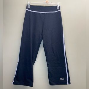 Black Everlast Cropped Workout Capris